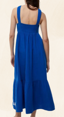 Blue ankle length dress