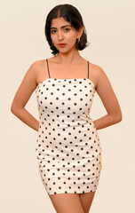 Polka short dress