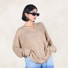 Texture classic sweater