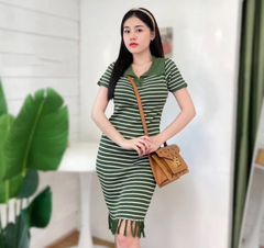 Knitted Tussel dress