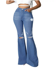 Flare leg jeans