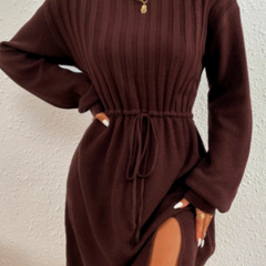 Brown Knit dress